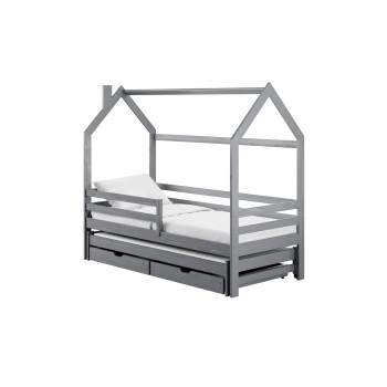 DISNEY 90x200 grey children's house bed Lano Furniture