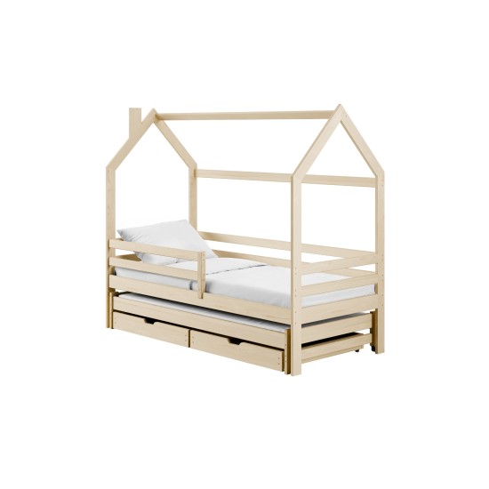 DISNEY 90x200 pine childrens house bed Lano Furniture DISNEY 90x200 pine childrens house bed Lano Furniture