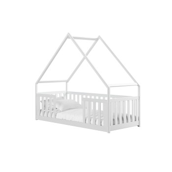 BEE 90x200 white children's house bed Lano Furniture