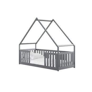 BEE 90x200 grey children's house bed Lano Furniture