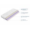 CLEAN 90x170 medium-firm 13 cm latex mattress with antibacterial foam Lano Furniture