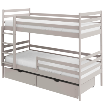 GUSTO 90x200 cashmere bunk bed Lano Furniture