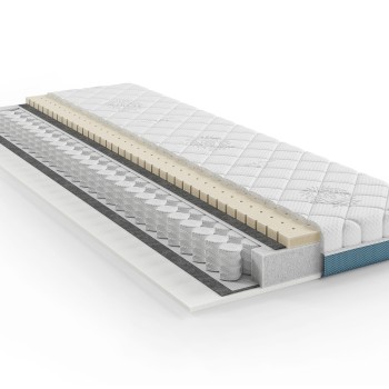 BLOOM 80x190 medium-firm 13 cm pocket-sprung latex mattress Lano Furniture