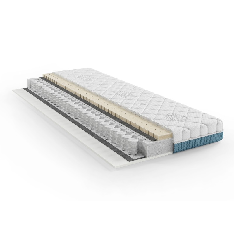 BLOOM 80x190 medium-firm 13 cm pocket-sprung latex mattress Lano Furniture
