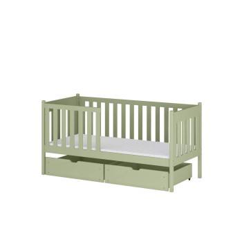 ALICJA 90x190 olive single children's bed Lano Furniture