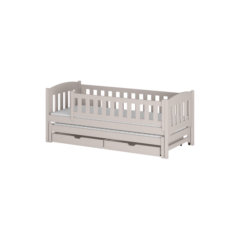 AMELKA 80x180 cashmere double trundle bed Lano Furniture