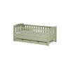 AMELKA 80x180 olive double pull-out bed Lano Furniture
