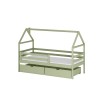 ARON 80x160 olive single childrens bed Lano Furniture