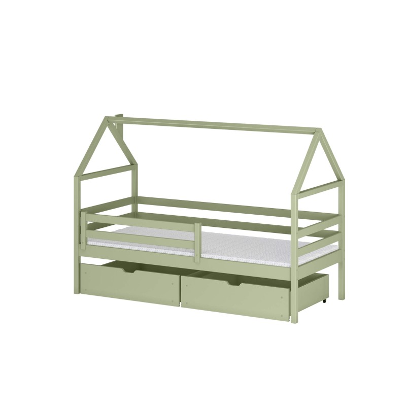 ARON 80x180 olive single childrens bed Lano Furniture