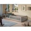 BELLA 90x200 cashmere Montessori floor bed for children Lano Furniture