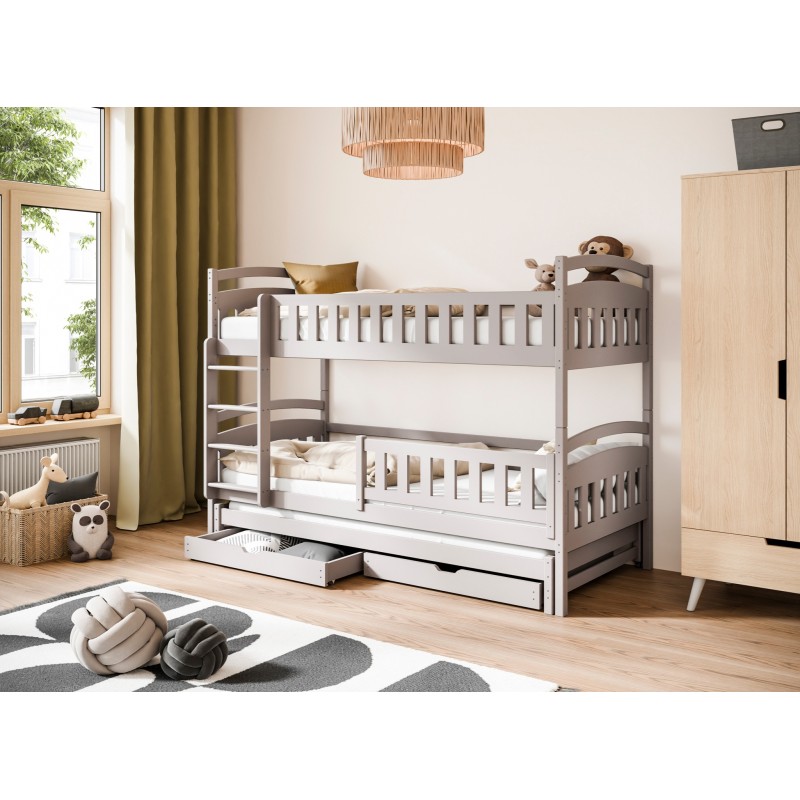 BLANKA 90x190 cashmere bunk bed Lano Furniture