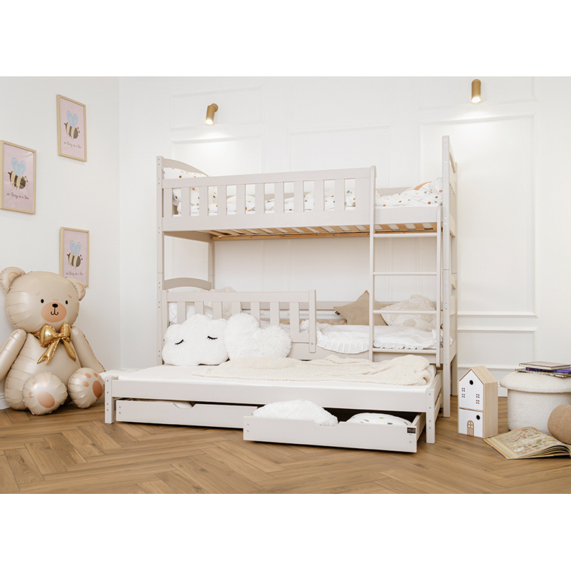 BLANKA 90x190 cashmere bunk bed Lano Furniture