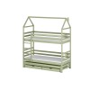 DALIA 80x160 olive bunk bed Lano Furniture