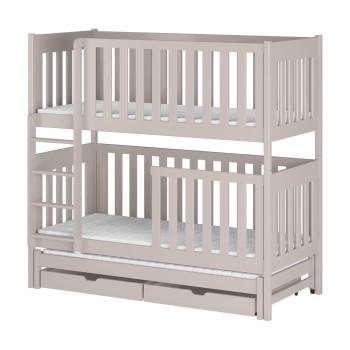 EMILKA 90x190 cashmere bunk bed Lano Furniture