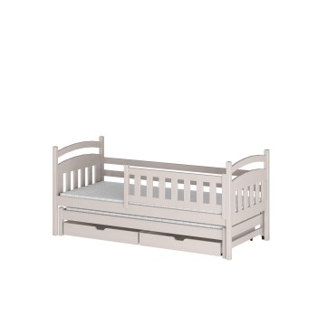 GALAXY 80x180 cashmere double trundle bed Lano Furniture