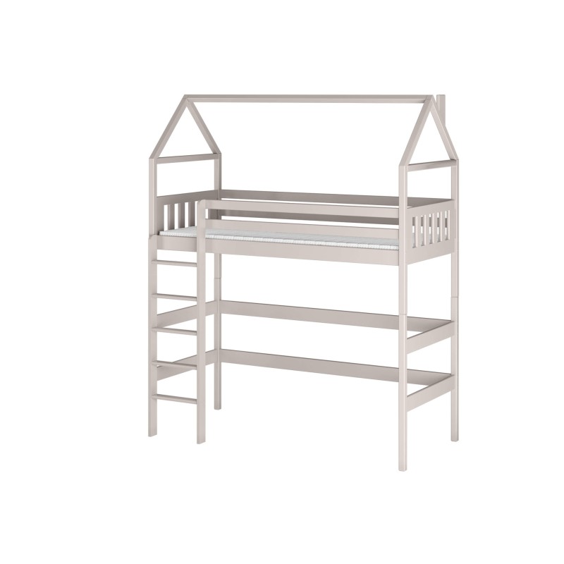 GLORIA 80x180 cashmere single bunk bed mezzanine Lano Furniture