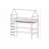 GLORIA 80x200 cashmere single bunk bed mezzanine Lano Furniture
