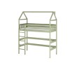 GLORIA 80x200 olive single bunk bed mezzanine Lano Furniture