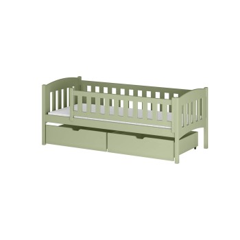 GUCIO 80x180 olive single children's bed Lano Furniture