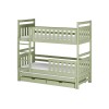KLARA 90x190 olive bunk bed Lano Furniture