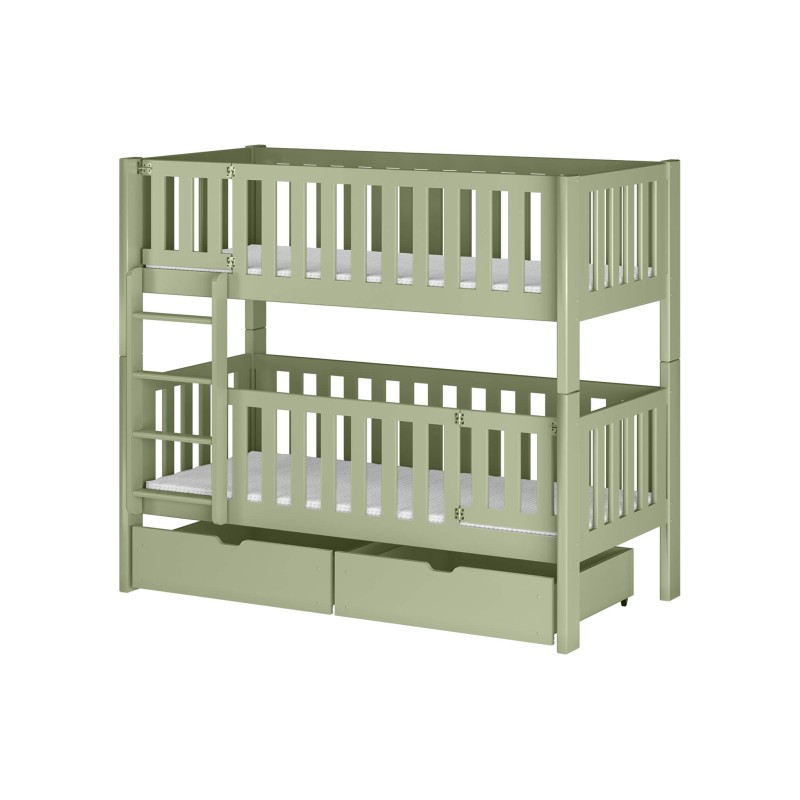 KSAWERY 80x180 olive bunk bed Lano Furniture