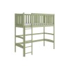LAURA 90x190 olive single bunk bed mezzanine Lano Furniture