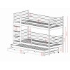 LUK 90x190 cashmere bunk bed Lano Furniture
