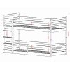 MINI 80x200 olive bunk bed Lano Furniture