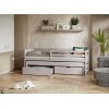 SENSO 90x190 cashmere double trundle bed Lano Furniture