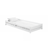 ALIS 90x200 white childrens single bed Lano Furniture