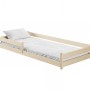 ALIS 90x190 pine children's single bed Lano Furniture