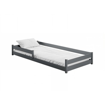 ALIS 90x190 graphite children's single bed Lano Furniture