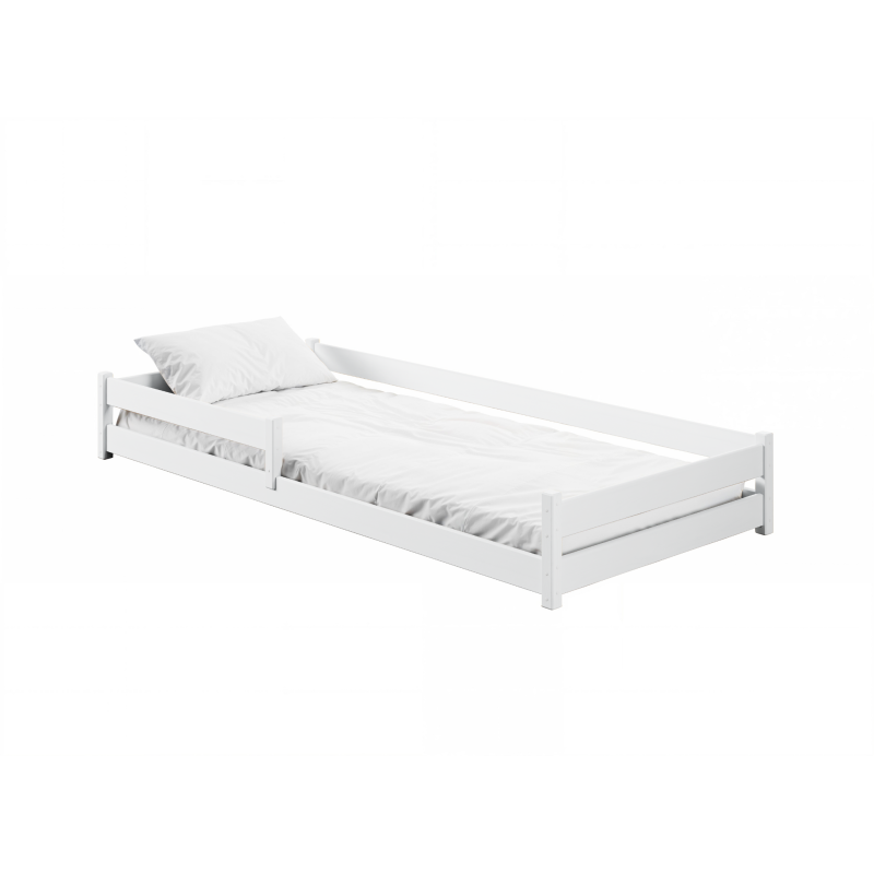 ALIS 90x190 white childrens single bed Lano Furniture
