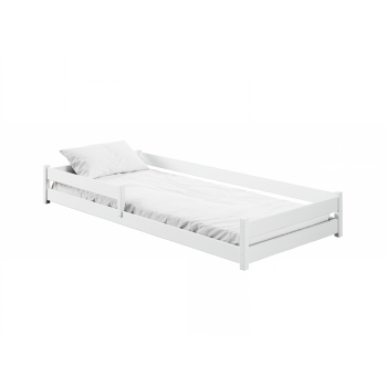 ALIS 80x160 white children's single bed Lano Furniture