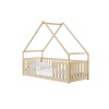 BEE 90x190 pine childrens house bed Lano Furniture