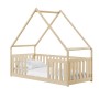 BEE 90x190 pine children's house bed Lano Furniture