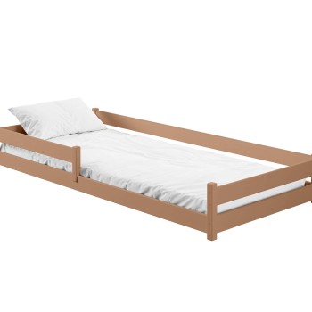 ALIS 80x160 cinnamon Montessori floor bed for children Lano Furniture