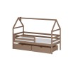 ARON 80x180 milk chocolate single childrens bed Lano Furniture