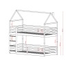 AXEL 90x190 dark chocolate bunk bed Lano Furniture