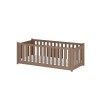 CONCEPT 80x160 milk chocolate single childrens bed playpen Lano Furniture
