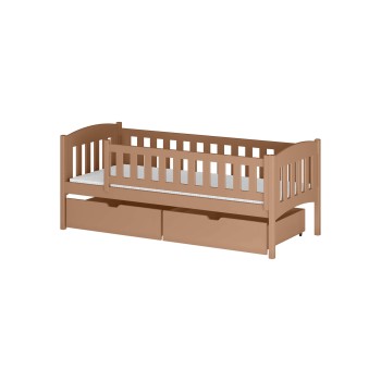 GUCIO 90x190 cinnamon single children's bed Lano Furniture