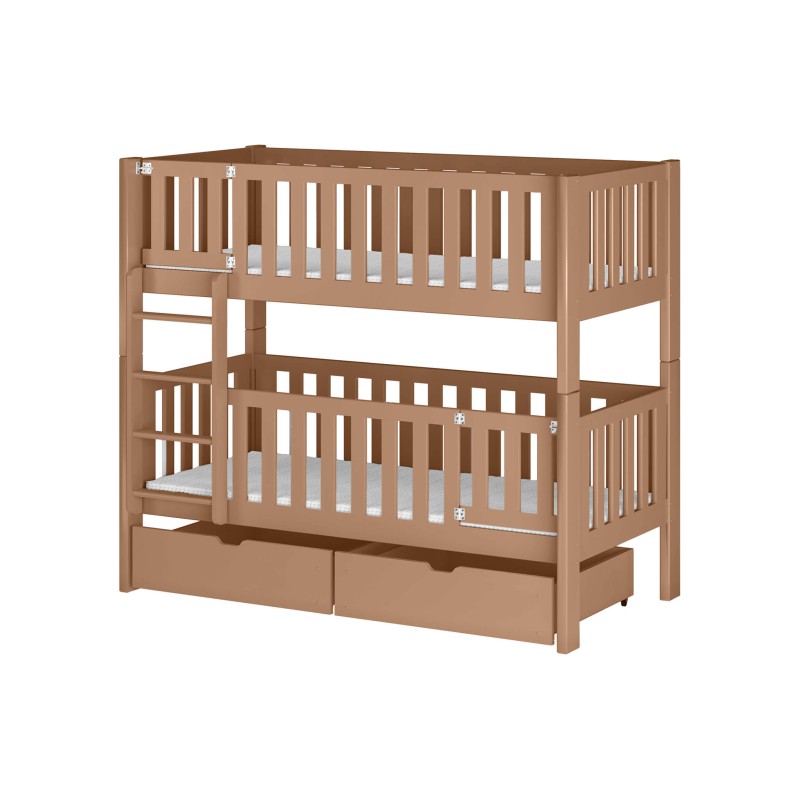KSAWERY 80x180 cinnamon bunk bed Lano Furniture