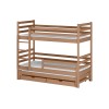 LUK 90x190 cinnamon bunk bed Lano Furniture