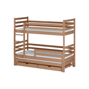 LUK 90x190 cinnamon bunk bed Lano Furniture