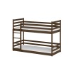 MINI 80x160 dark chocolate bunk bed Lano Furniture