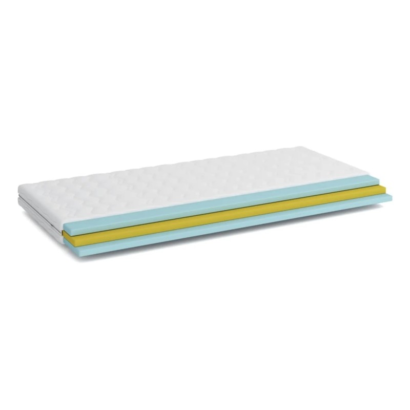 LIVELLO 80x190 medium-firm 8 cm thermoelastic mattress with foam Lano Furniture