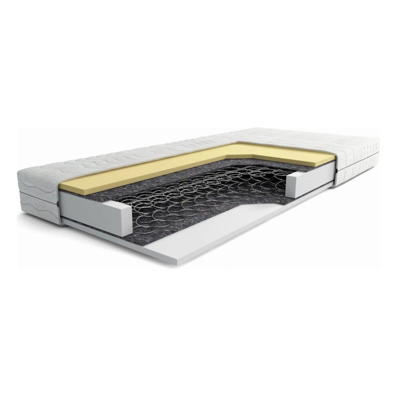 SIM 70x190 medium-firm 14 cm bonell spring thermoelastic mattress Lano Furniture
