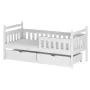 EMMA 80x160 white children's bed Lano Furniture