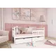 EMMA 80x180 white childrens bed Lano Furniture