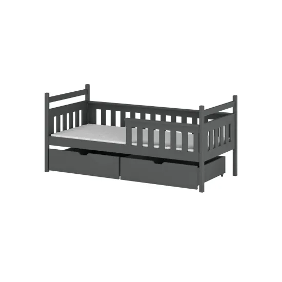 EMMA 80x180 graphite childrens bed Lano Furniture